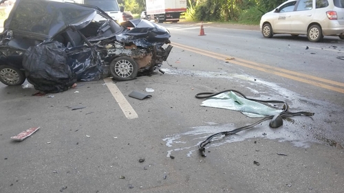 Acidente na BR 040 em Gagé deixa uma vitima fatal