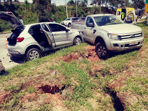 Prefeito sofre acidente na BR 040