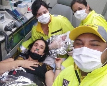 Gestante entra em trabalho de parto e bebê nasce na BR 040