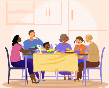 Por que comer em companhia faz bem?