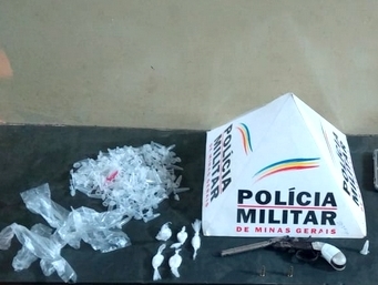 Suspeito de tráfico é preso em Lafaiete