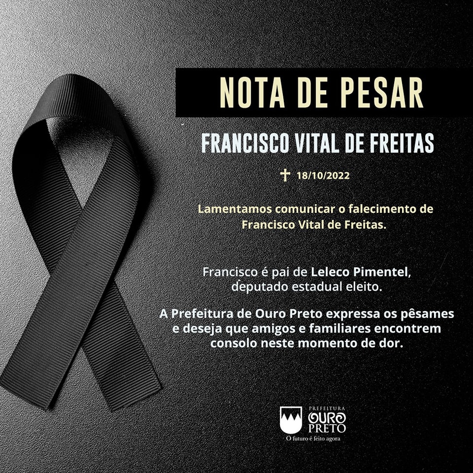 Morre Chico Barbeiro – Pai do deputado eleito Leleco Pimentel