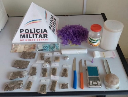 Menor suspeito de tráfico escondia droga em pátio de escola