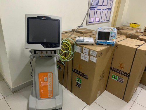 Novo CTI de Congonhas recebe respiradores e outros equipamentos