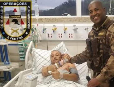 Policial vítima de acidente sofre amputação de pé