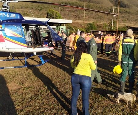 Gerdau se une ao combate a incêndio na Serra da Moeda
