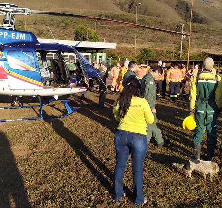 Gerdau se une ao combate a incêndio na Serra da Moeda