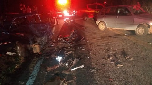Bebê morre em acidente e outras três pessoas ficam feridas