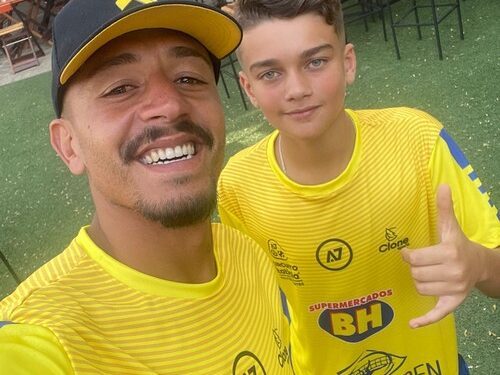 Dupla lafaietense disputa torneio de futevôlei em São Paulo