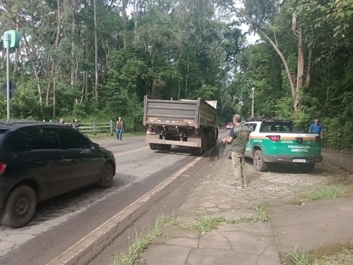 Município combate transporte irregular de minério na serra de Ouro Branco