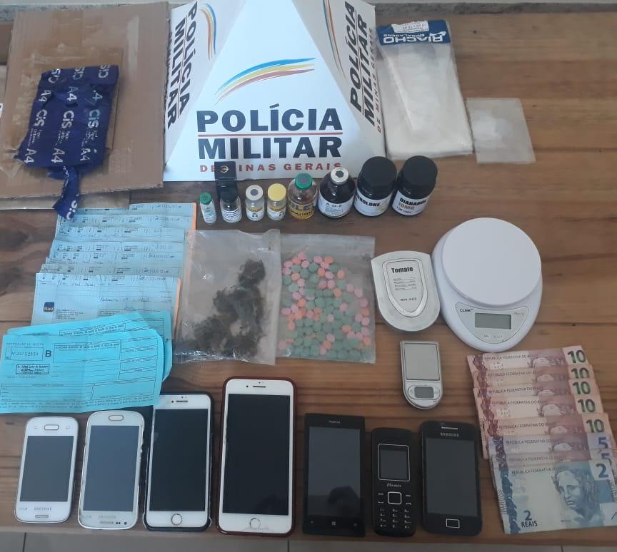 Flagrado com ectsay, homem diz que buscou droga a pedido de filho e nora.