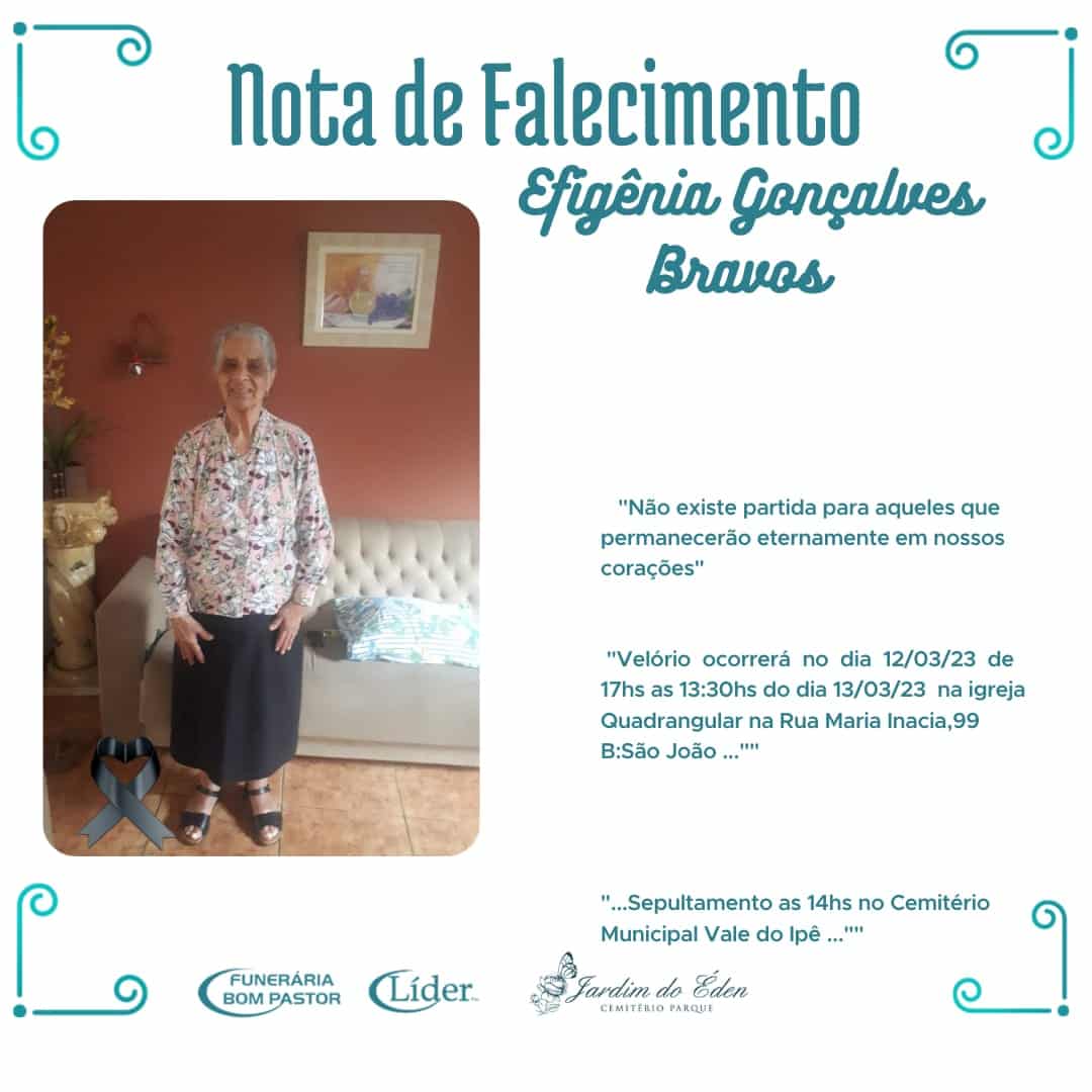 Efigênia Gonçalves Bravos