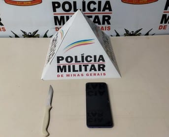 Homem em liberdade condicional assalta cliente de restaurante, foge de bicicleta e é preso