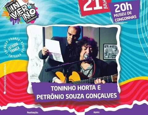 Toninho Horta & Petrônio Souza se apresentam hoje em Congonhas