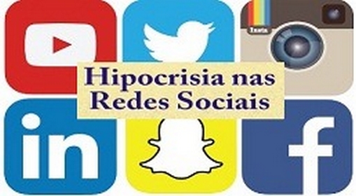 A hipocrisia nas redes sociais