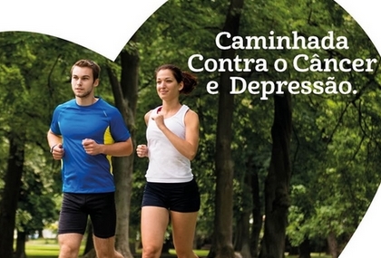 Caminhada contra o câncer e a depressão