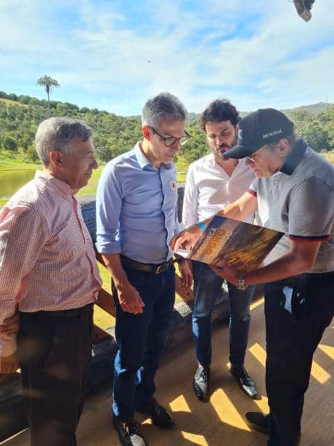 Governador Romeu Zema cumpre agenda em Belo Vale