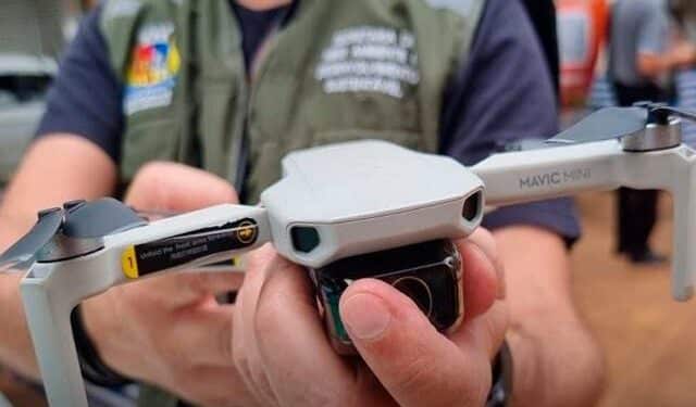 Drone será utilizado para fiscalização e monitoramento ambiental em Ouro Branco