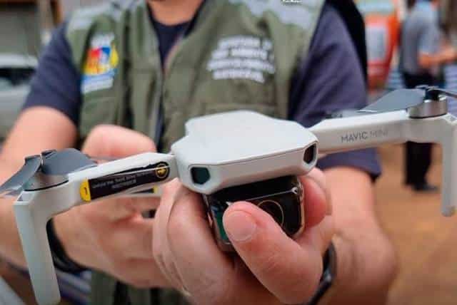 Drone será utilizado para fiscalização e monitoramento ambiental em Ouro Branco