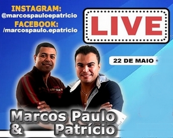 Hoje tem live sertaneja solidária em Lafaiete