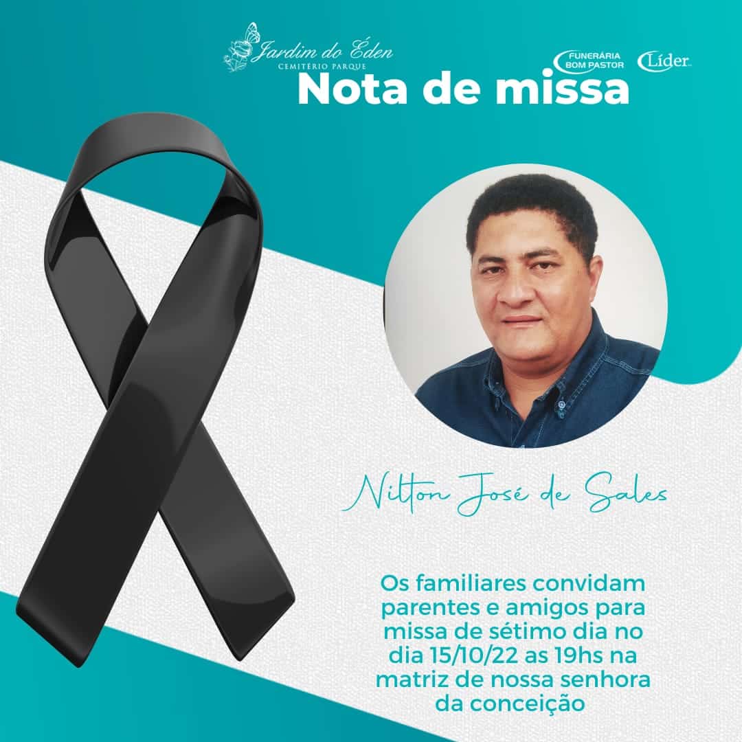 Missa de Sétimo Dia  – Nilton José de Sales