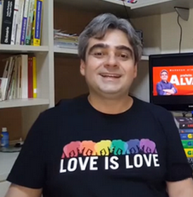 Alvaro faz lançamento de campanha virtual