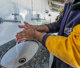 VSB doa materiais de proteção contra coronavírus
