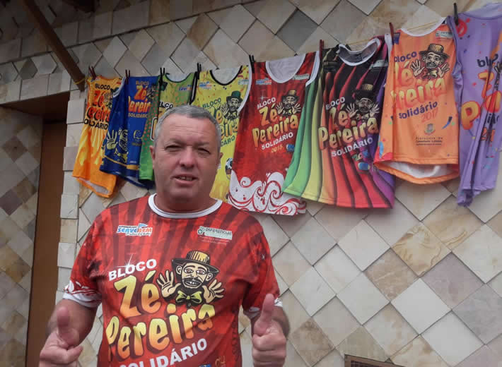 Bloco Zé Pereira Solidário anima o Carnaval neste domingo na Chapada