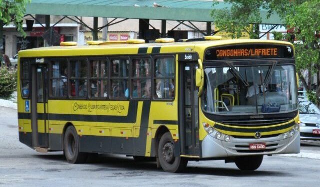 Ônibus extra de Congonhas para Lafaiete