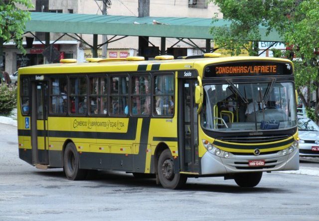 Ônibus extra de Congonhas para Lafaiete