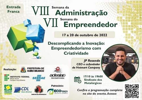 Ouro Branco recebe Semana da Administração e do Empreendedor