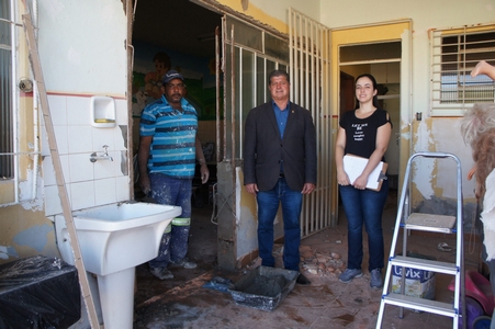 Escolas Municipais são reformadas durante o recesso escolar