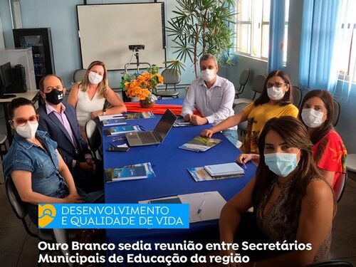 Ouro Branco sedia reunião regional de secretários de Educação