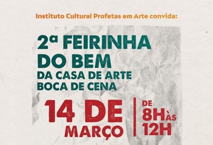 Vem aí mais uma edição da Feirinha do Bem!