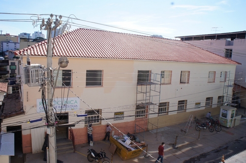 Segue obra do hospital de campanha de Lafaiete