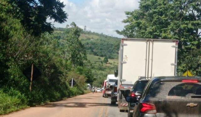 Começa recuperação de trecho da MG 129
