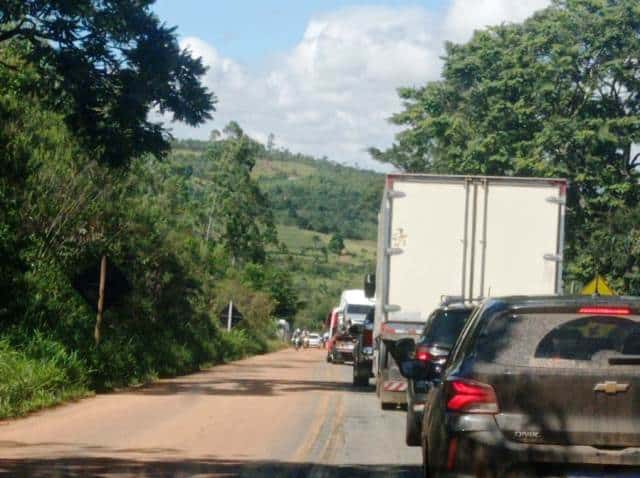 Começa recuperação de trecho da MG 129