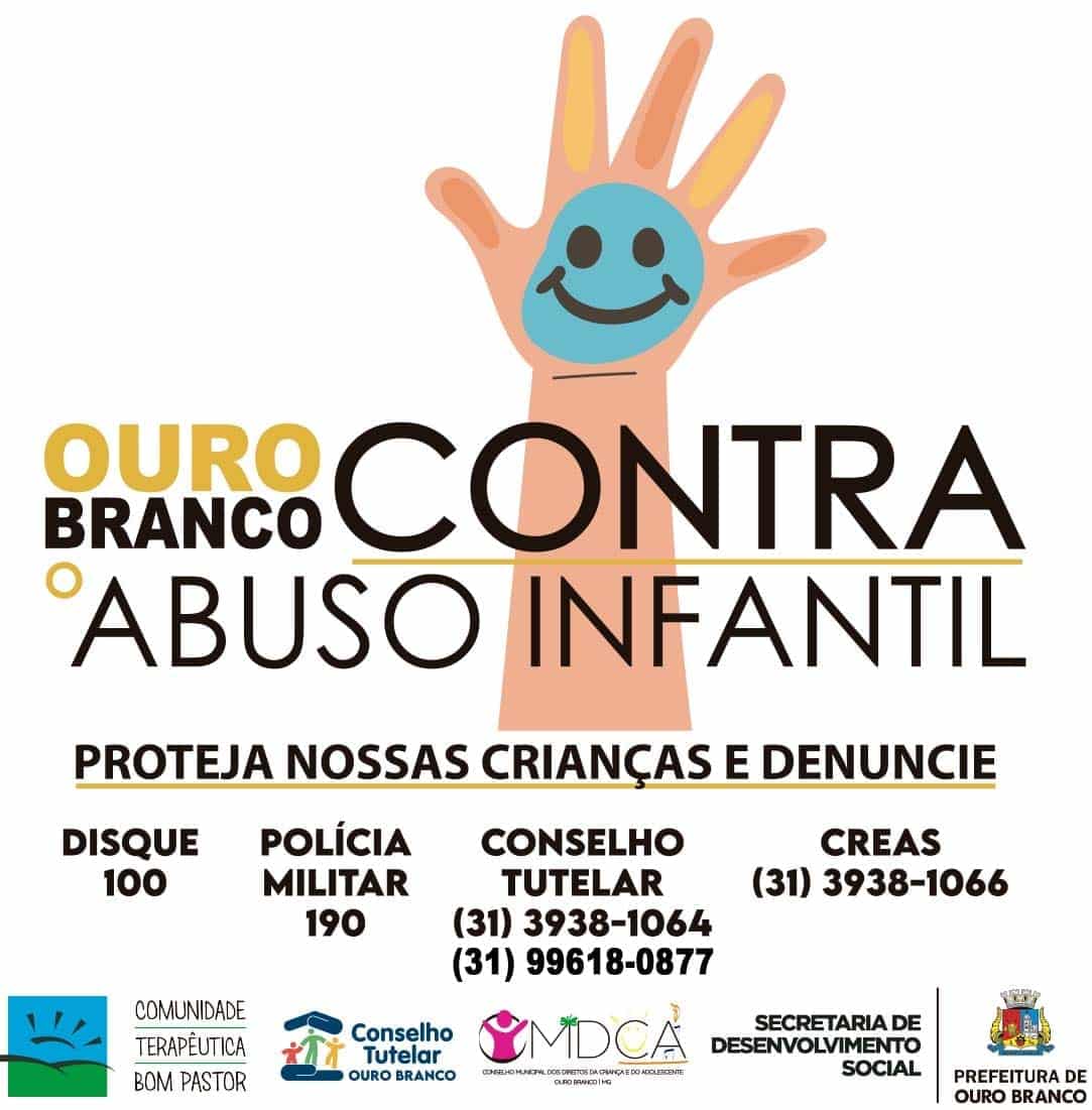 Ouro Branco na luta contra o abuso infantil