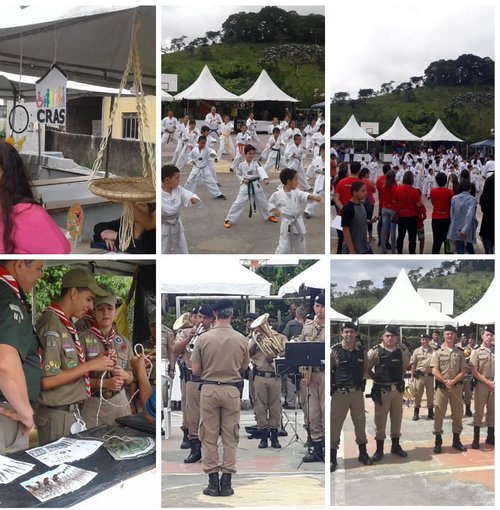 Polícia Militar realiza ação cívico social em Carandaí