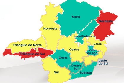 Macrorregião Centro-Sul avança e Lafaiete poderá ir para onda verde