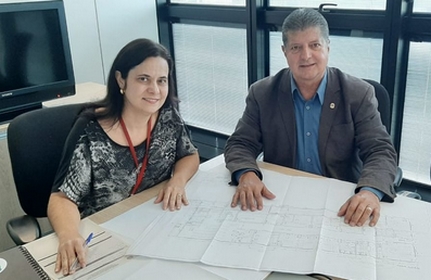Prefeito busca aprovação de projeto de nova unidade de saúde no bairro Cachoeira