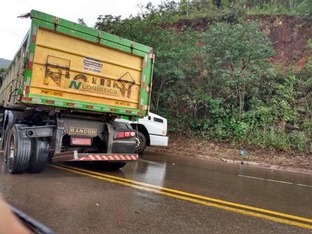 Acidente grave entre carreta e caminhão em Itabirito – Ratificação