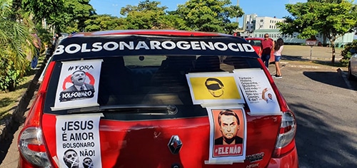 Carreata pró-impeachment de Bolsonaro une lideranças políticas e movimentos sociais