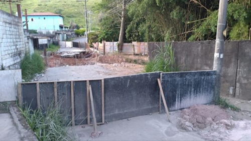 Obra da ponte da rua Josefina Martins segue paralisada