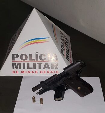 Homem é preso suspeito de ameaçar com arma de fogo ex-companheira na frente do filho