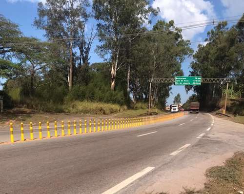 Vereador comemora instalação de divisórias na BR-040 no Paulo VI