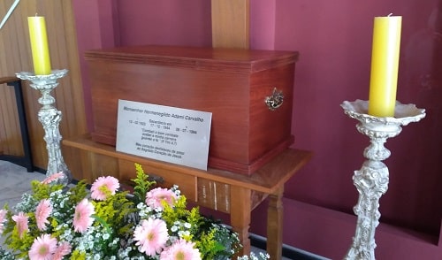 Restos mortais de monsenhor Hermenegildo Adami de Carvalho serão transladados
