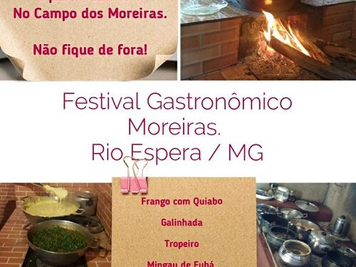 Sábado tem festival gastronômico e cavalgada em Rio Espera