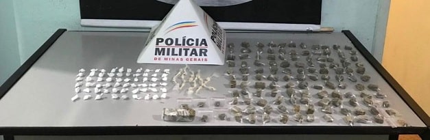Polícia apreende drogas no bairro JK