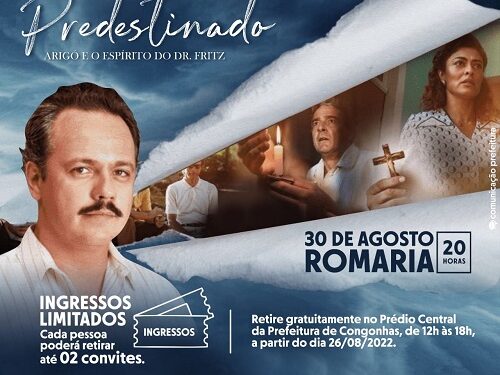 Congonhas vai assistir antecipadamente filme sobre médium Zé Arigó